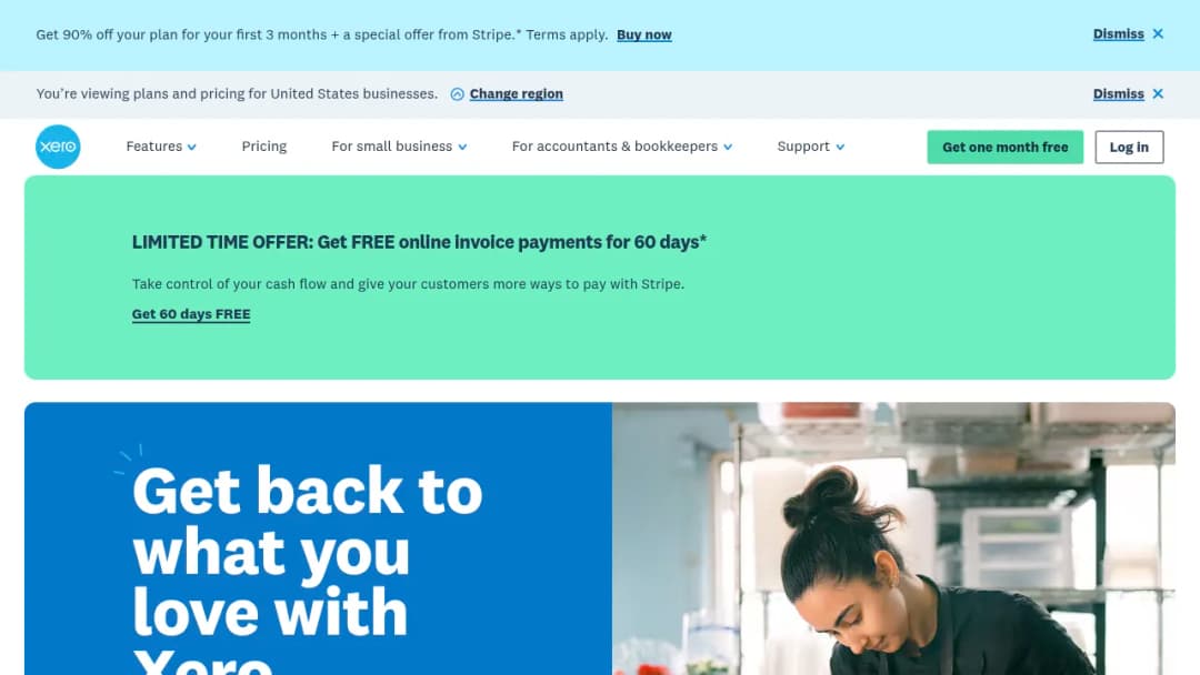 Xero screenshot