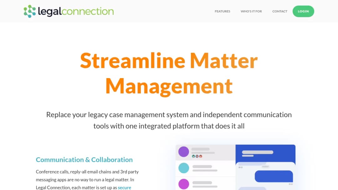 Legal Connection screenshot