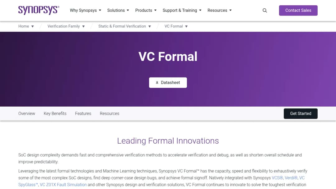 Synopsys VC Formal screenshot