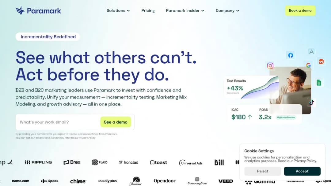 Paramark screenshot