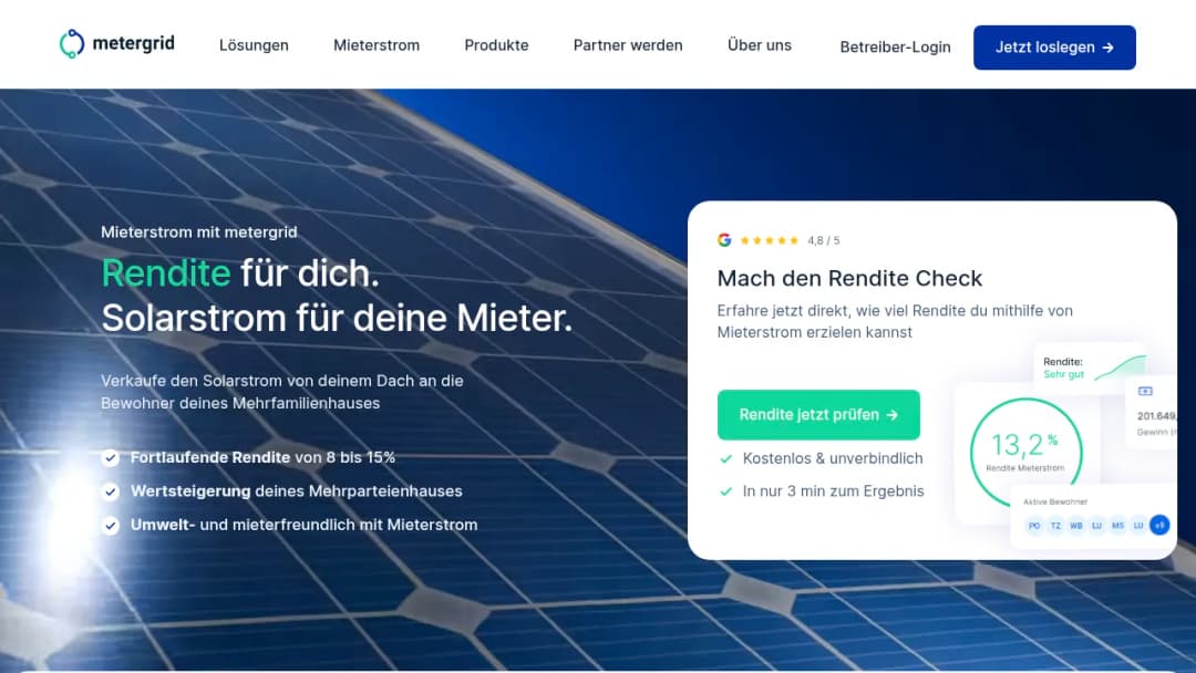 metergrid GmbH screenshot