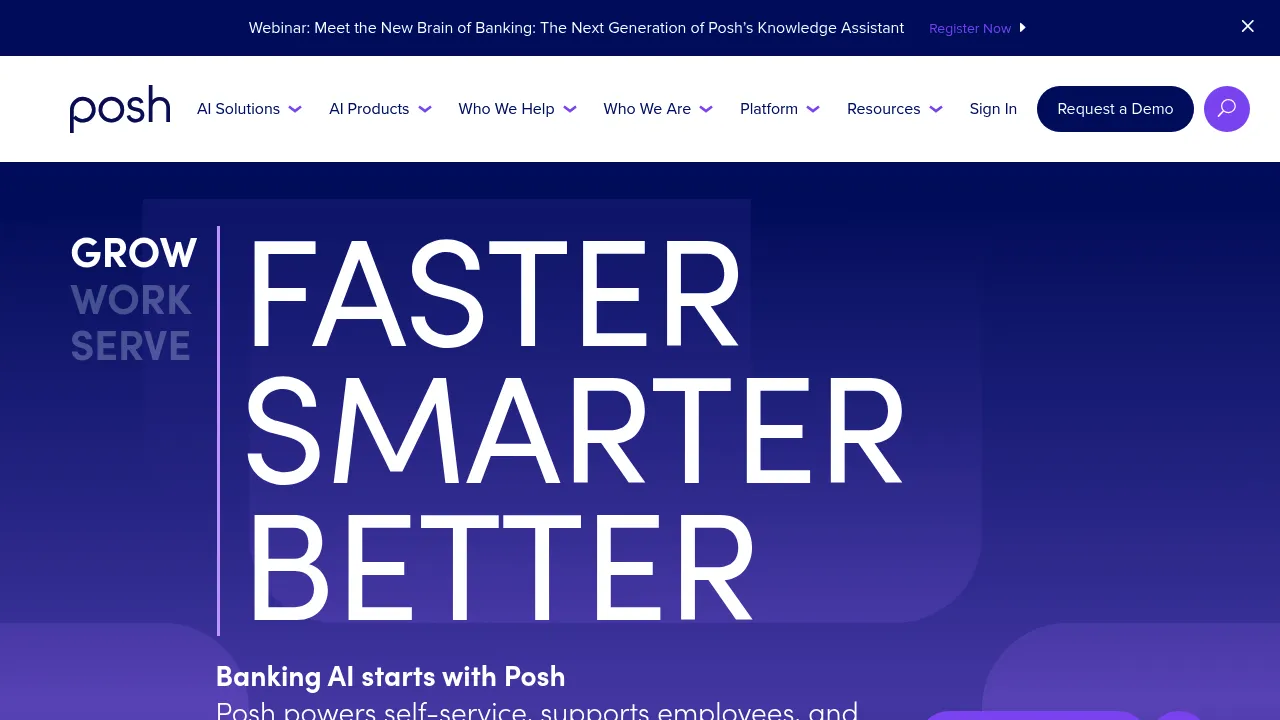 Posh screenshot