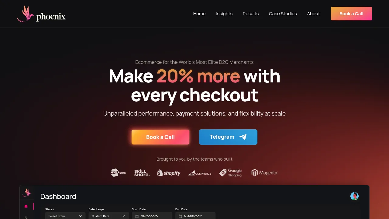 Phoenix Ecommerce Technologies screenshot