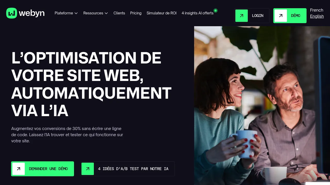 Webyn screenshot