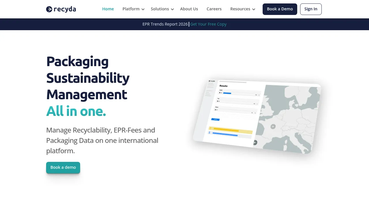 Recyda GmbH screenshot