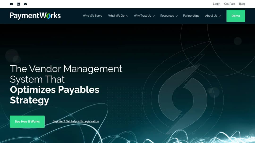 PaymentWorks screenshot