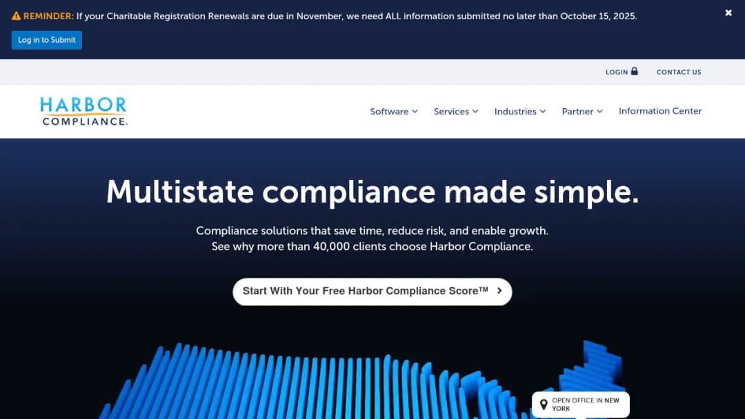 Harbor Compliance screenshot