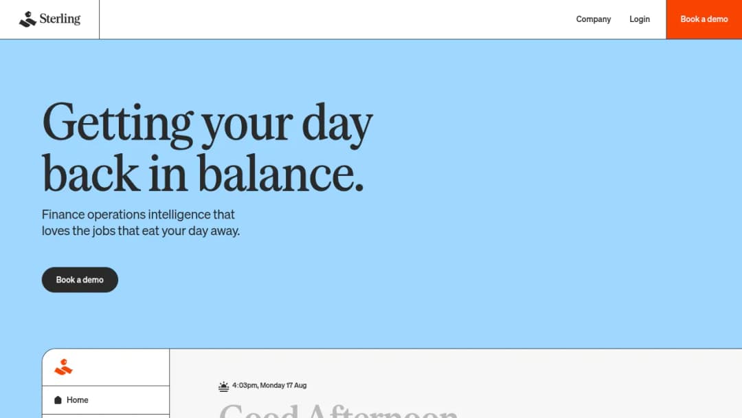 Sterling screenshot