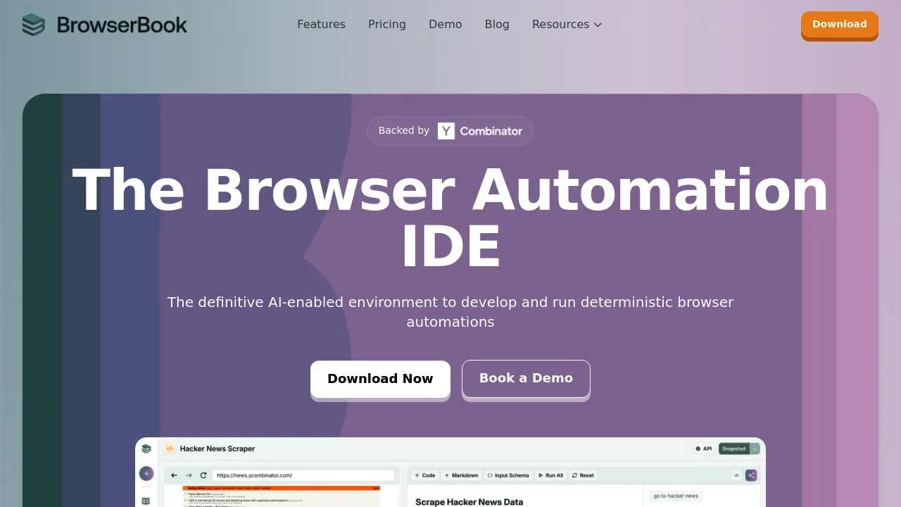 BrowserBook screenshot