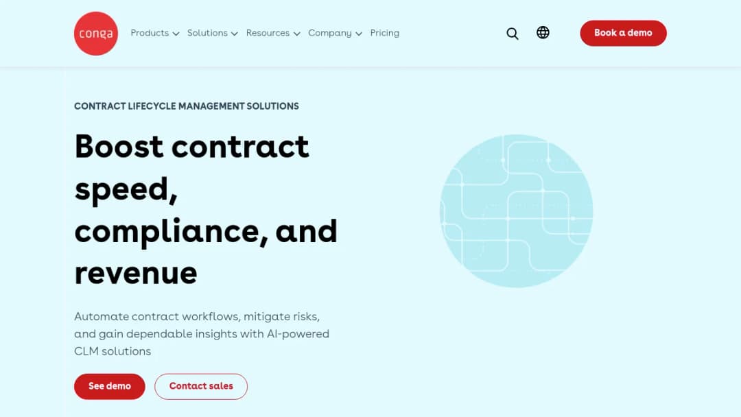 Conga Contracts screenshot