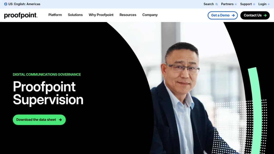 Proofpoint Supervision screenshot