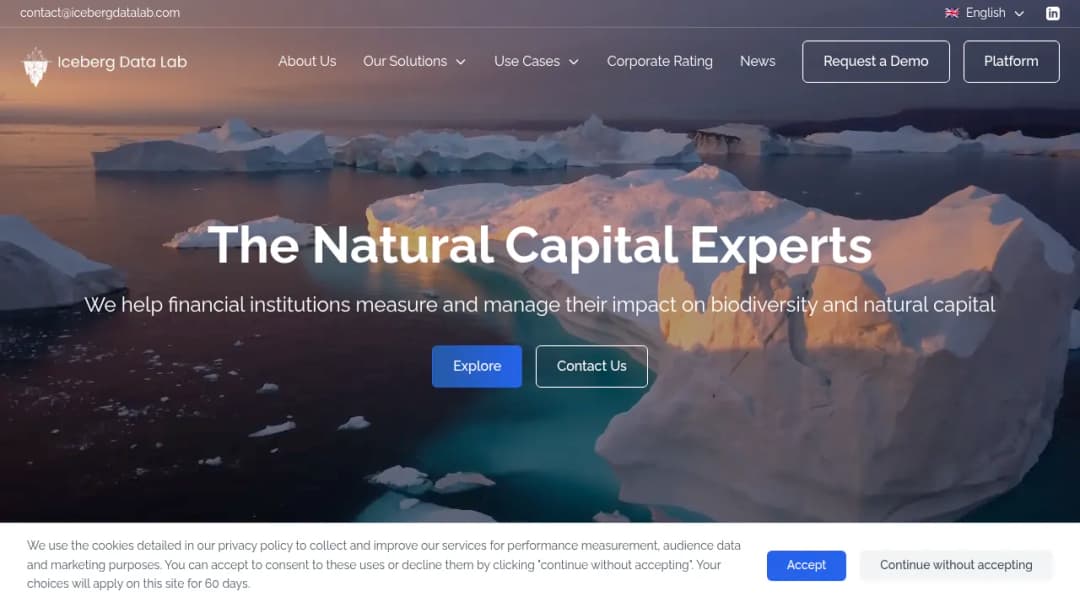 Iceberg Data Lab screenshot