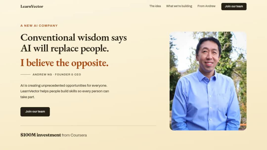 LearnVector screenshot