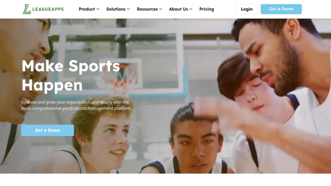 LeagueApps screenshot