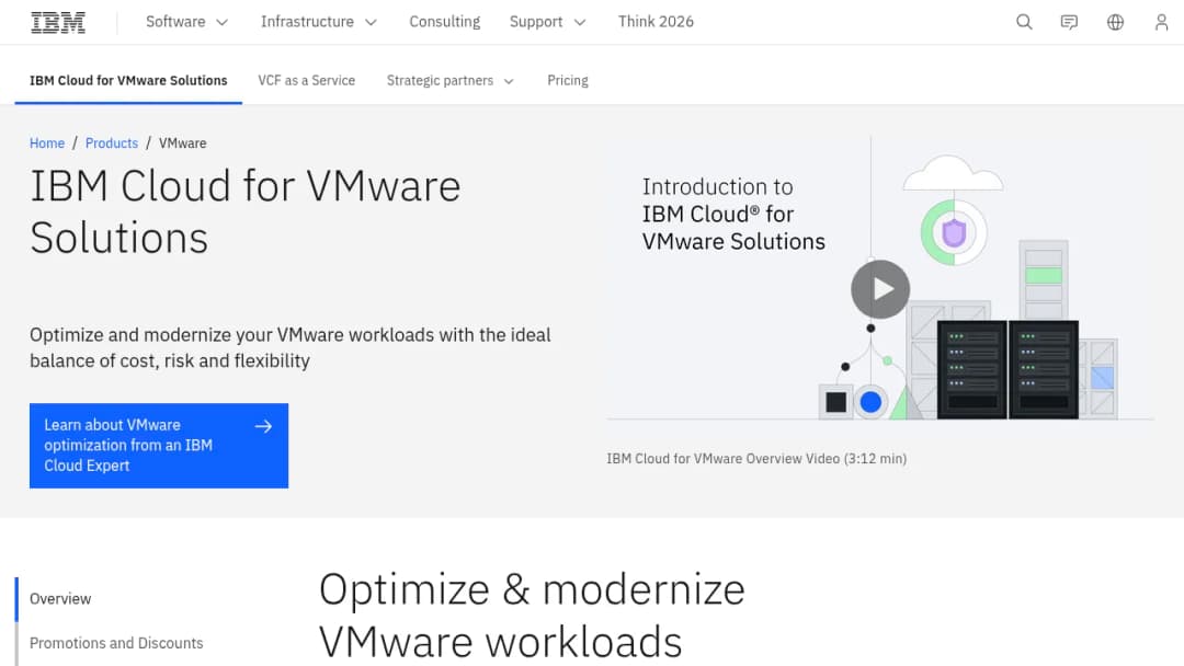 IBM Vmware screenshot