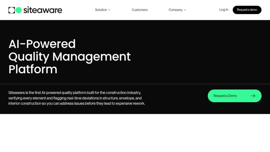 Siteaware screenshot