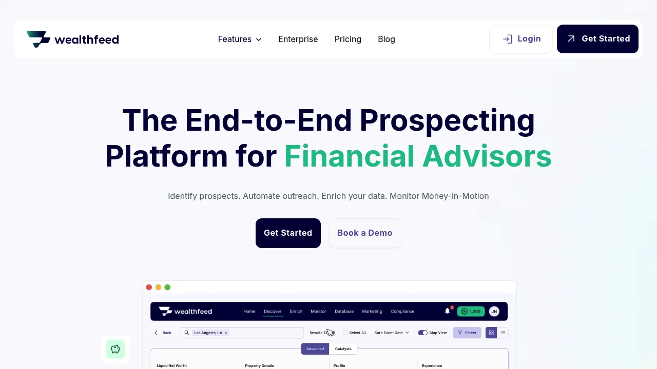WealthFeed screenshot