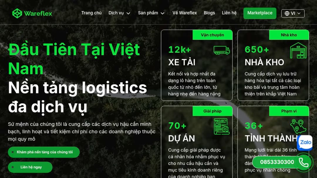 Wareflex screenshot