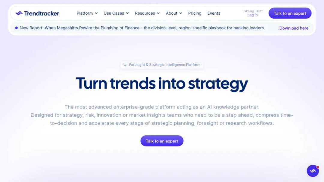 Trendtracker screenshot