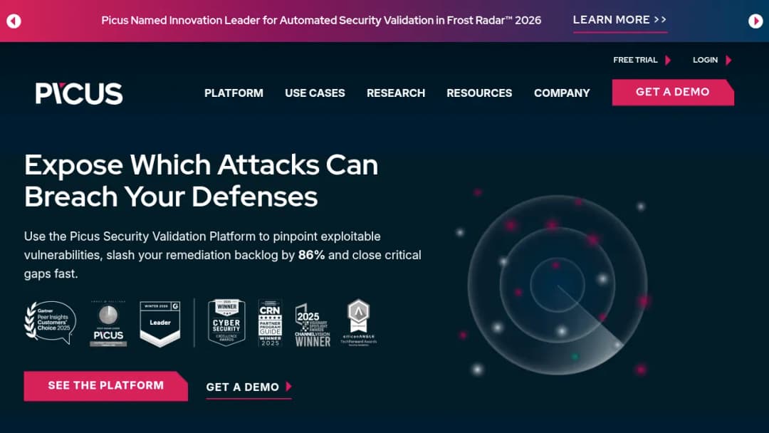 Picus Security screenshot