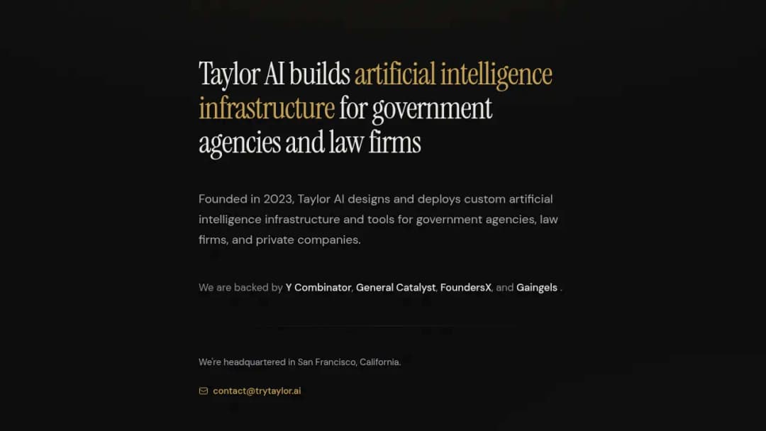 Taylor screenshot