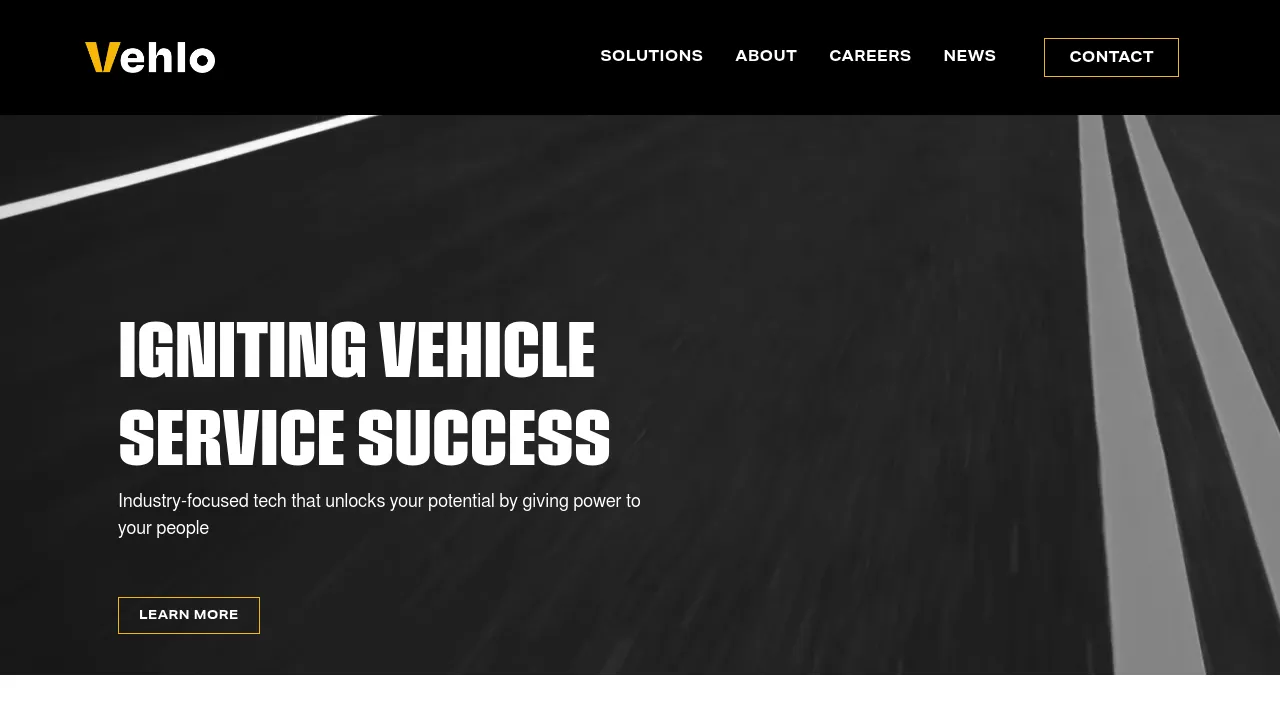 Vehlo Holdings screenshot