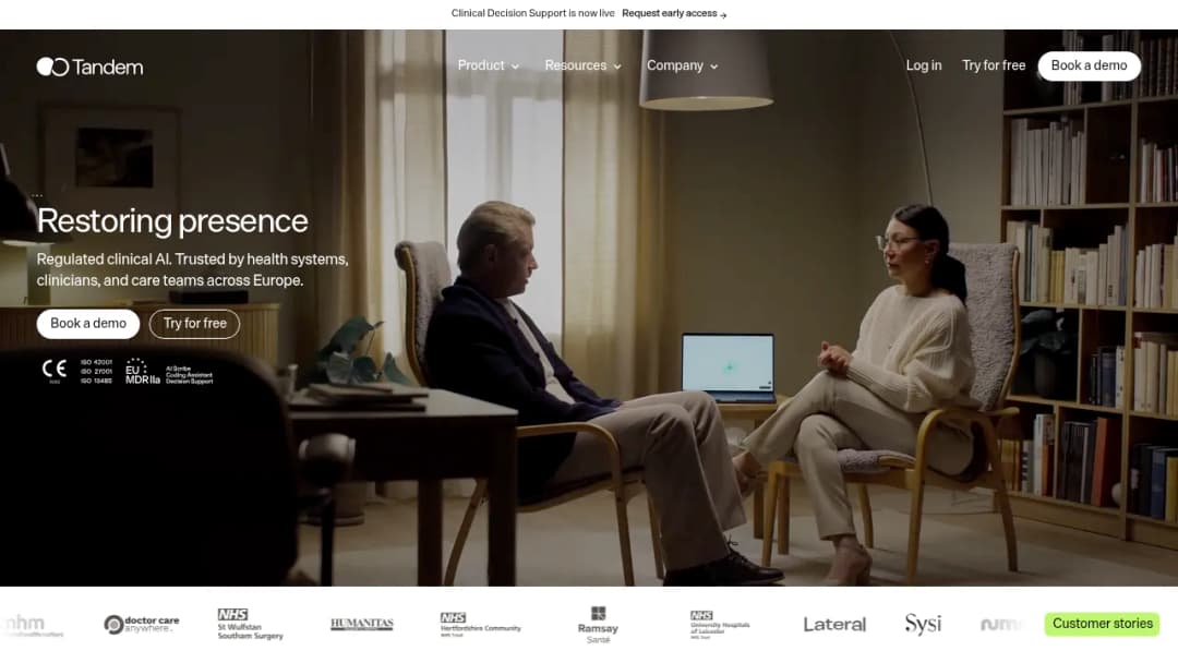 Tandem Health screenshot