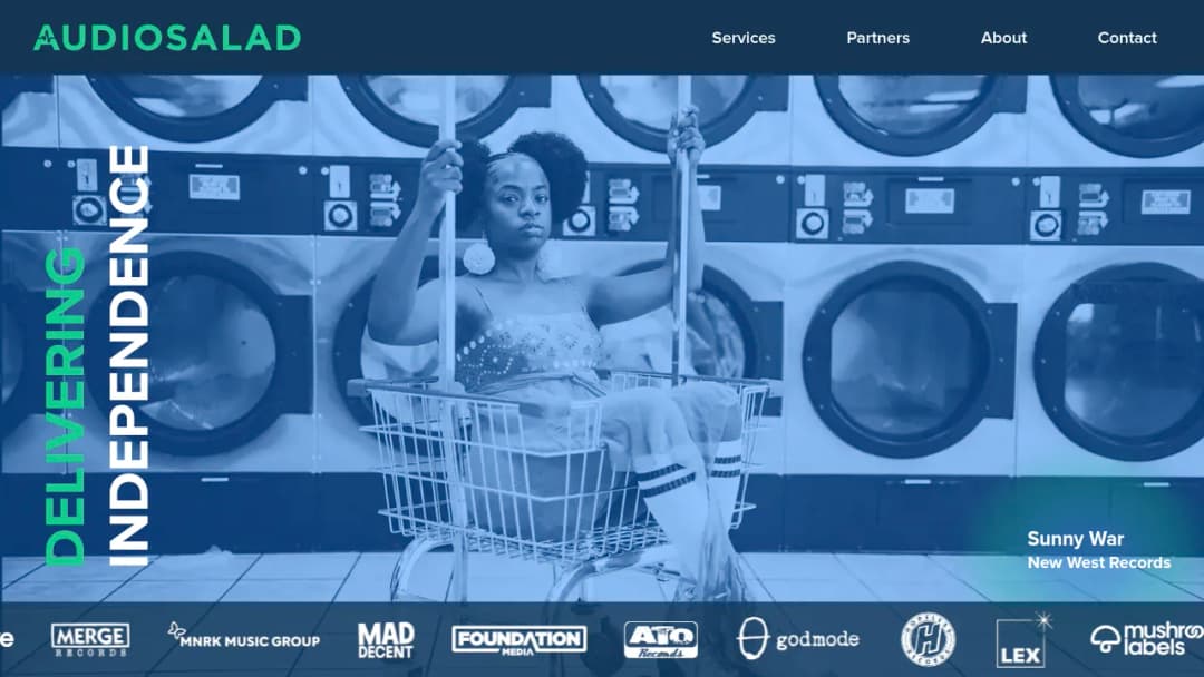 AudioSalad screenshot
