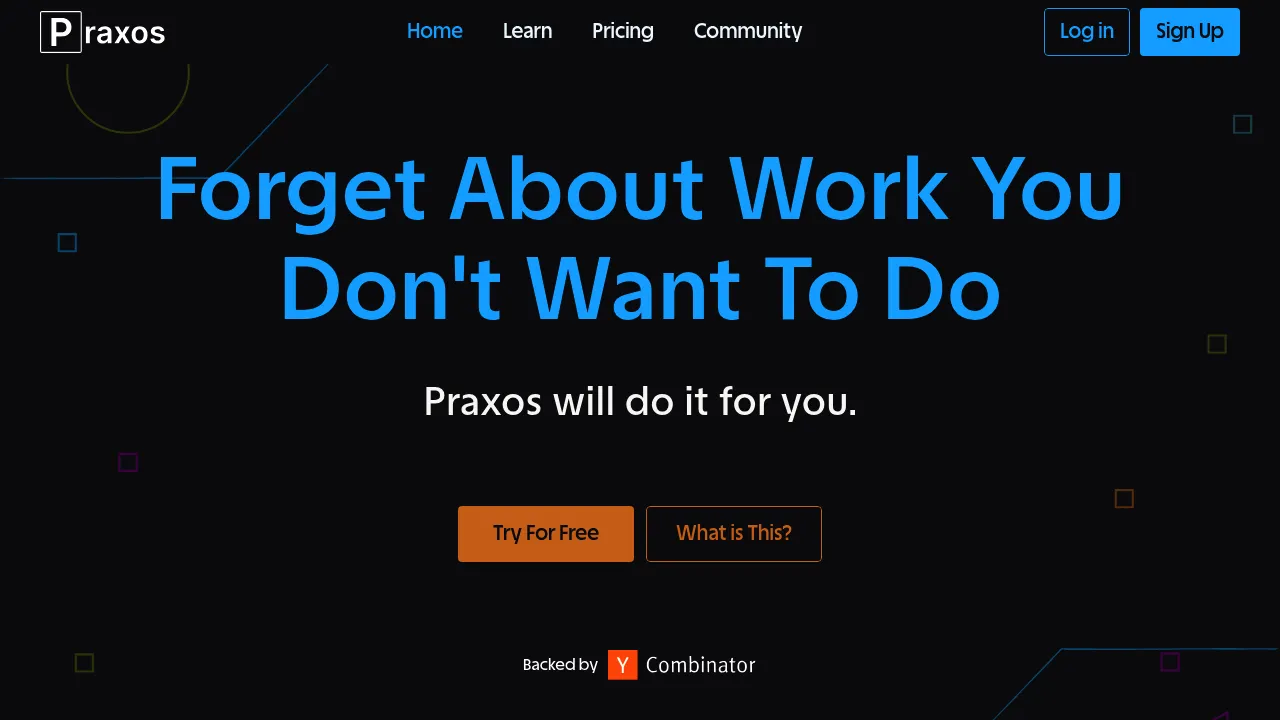 Praxos screenshot