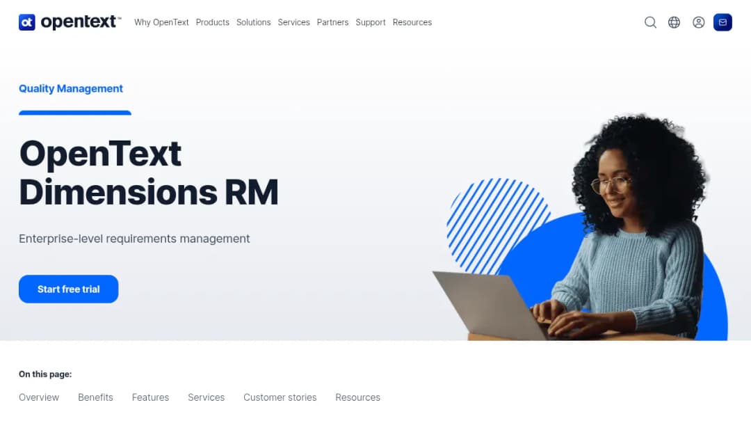 OpenText Dimensions RM screenshot