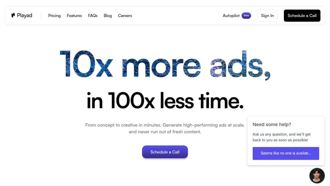 Playad screenshot