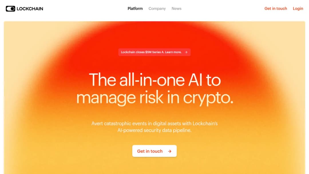 Lockchain.ai screenshot