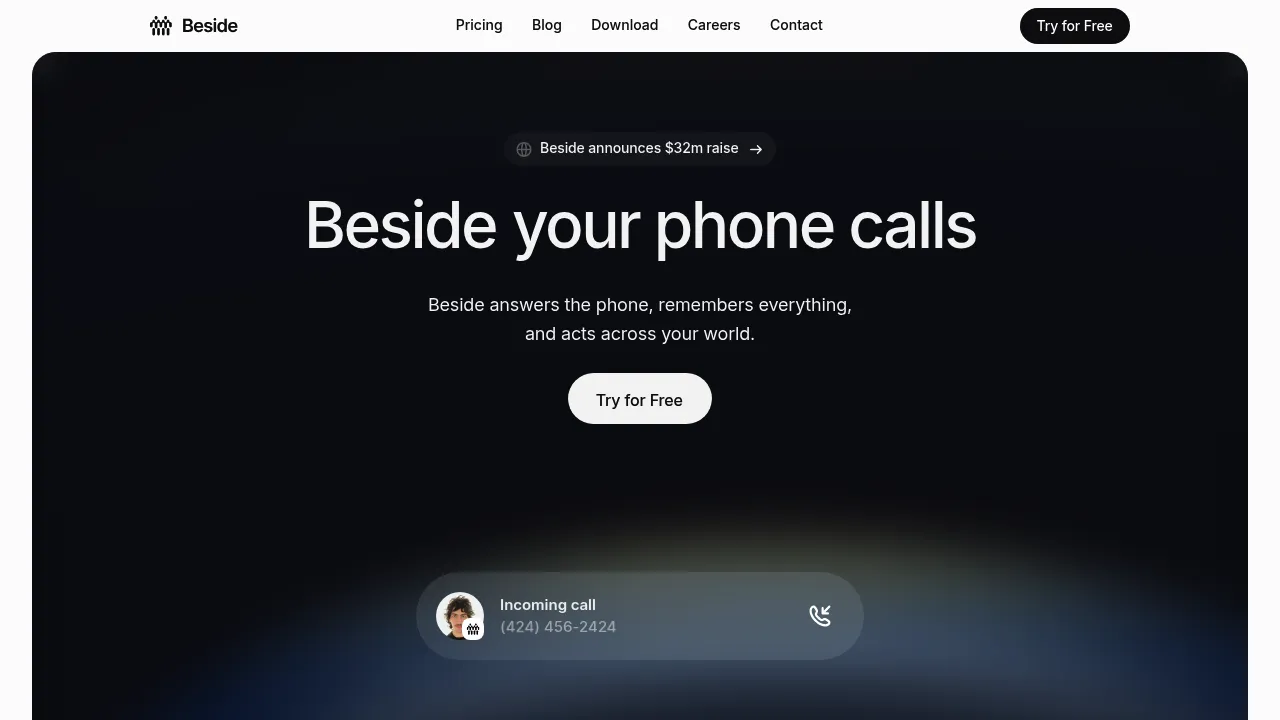 Beside screenshot