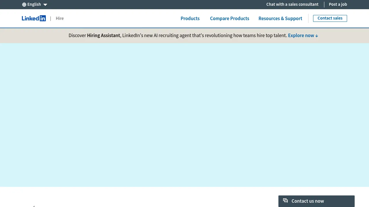 LinkedIn Recruiter screenshot