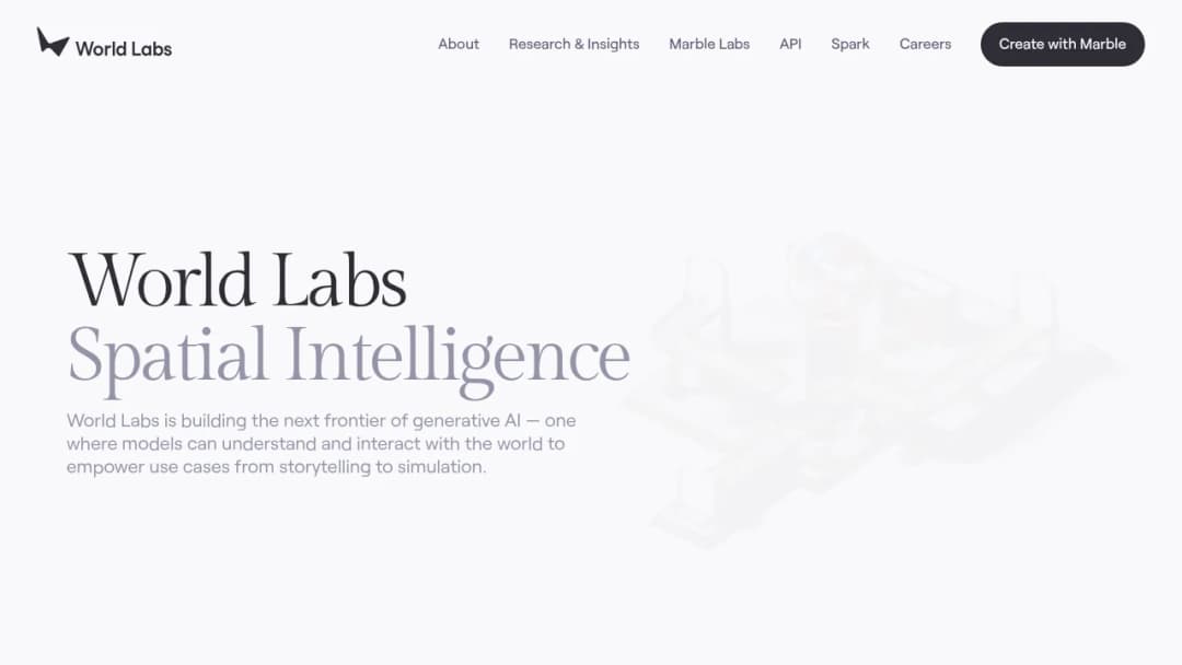 World Labs screenshot
