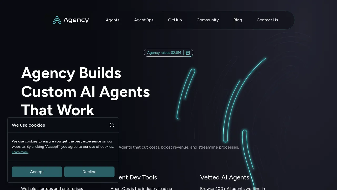 Agency AI screenshot