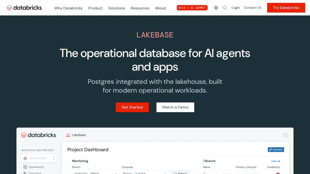 Databricks Database screenshot