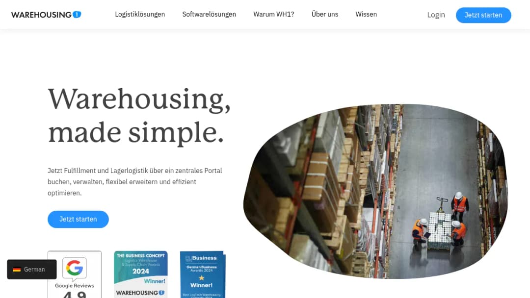 Warehousing1 screenshot
