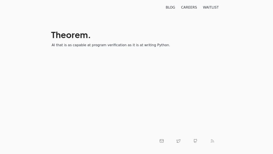 Theorem screenshot