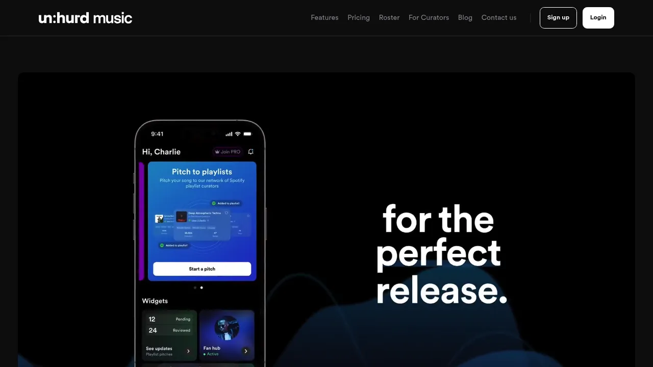 un:hurd music screenshot