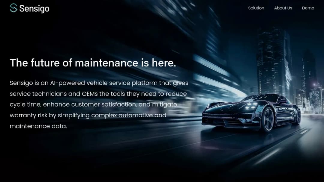 Sensigo screenshot