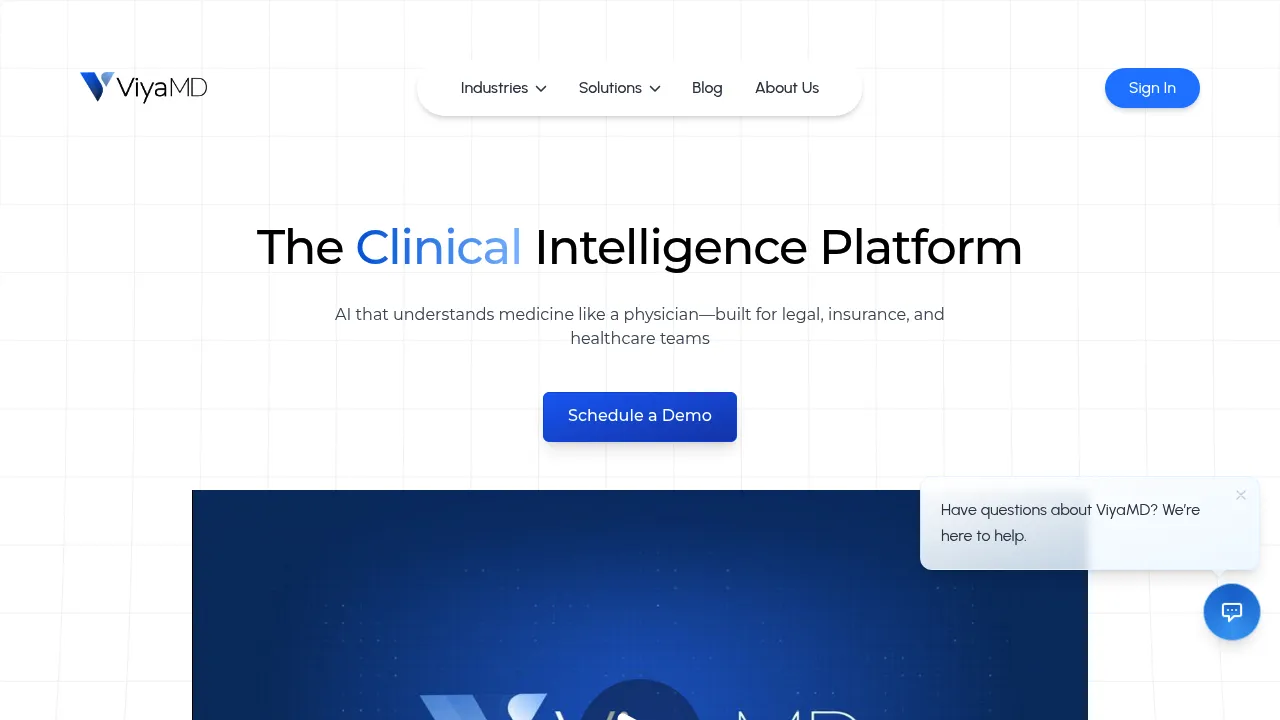 ViyaMD screenshot