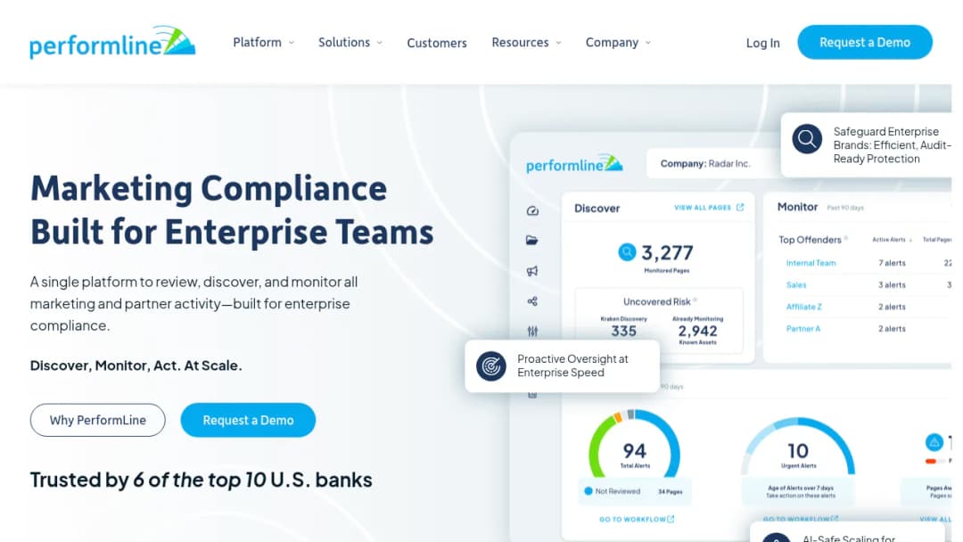 PerformLine screenshot