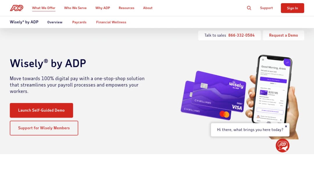 ADP Wisely® by ADP screenshot