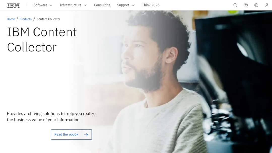 IBM Content Collector screenshot