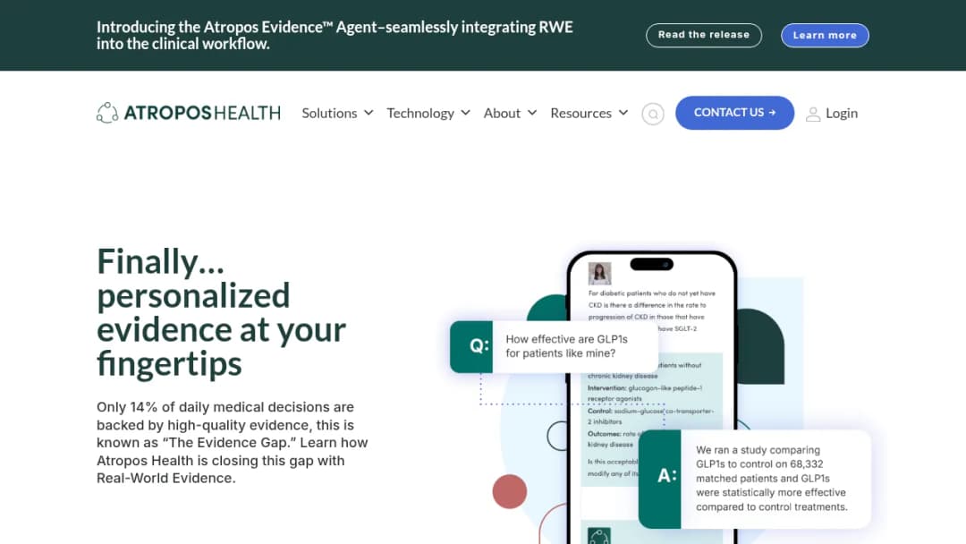 Atropos Health screenshot
