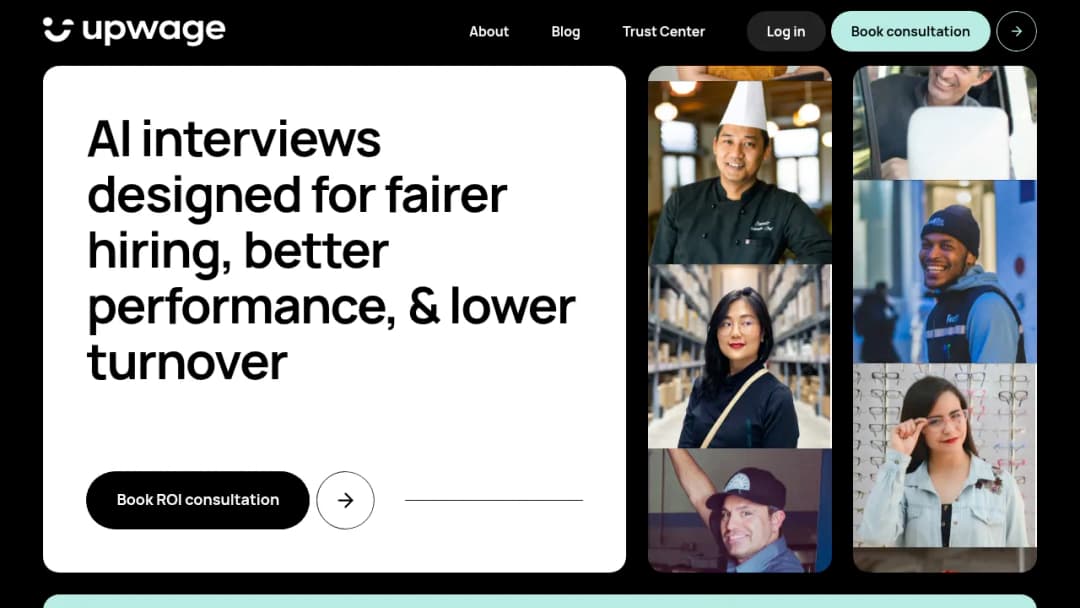 Upwage screenshot