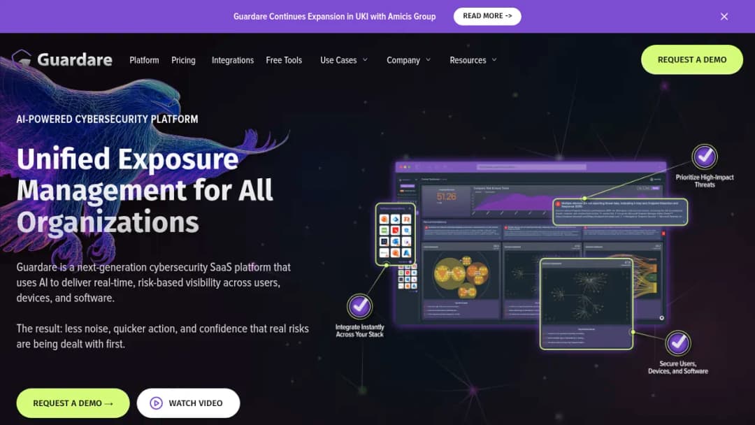 Guardare, Inc. screenshot