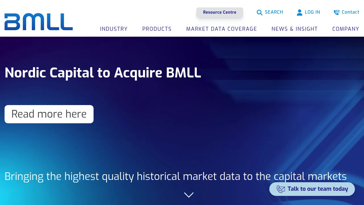 BMLL Technologies screenshot