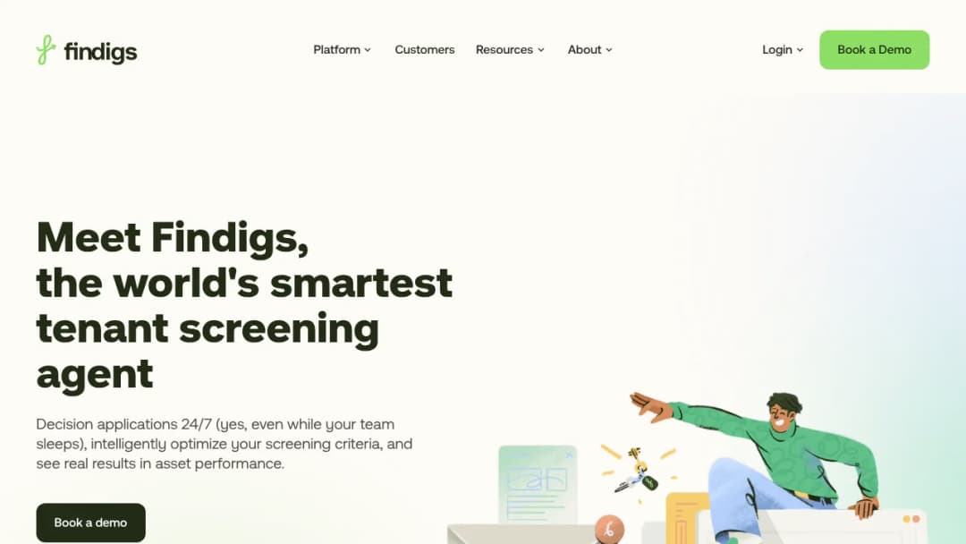 Findigs screenshot